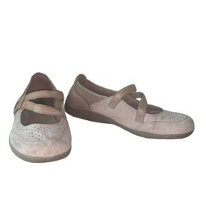 Earth Spirit Mary Jane Ballet Leather Shoes
